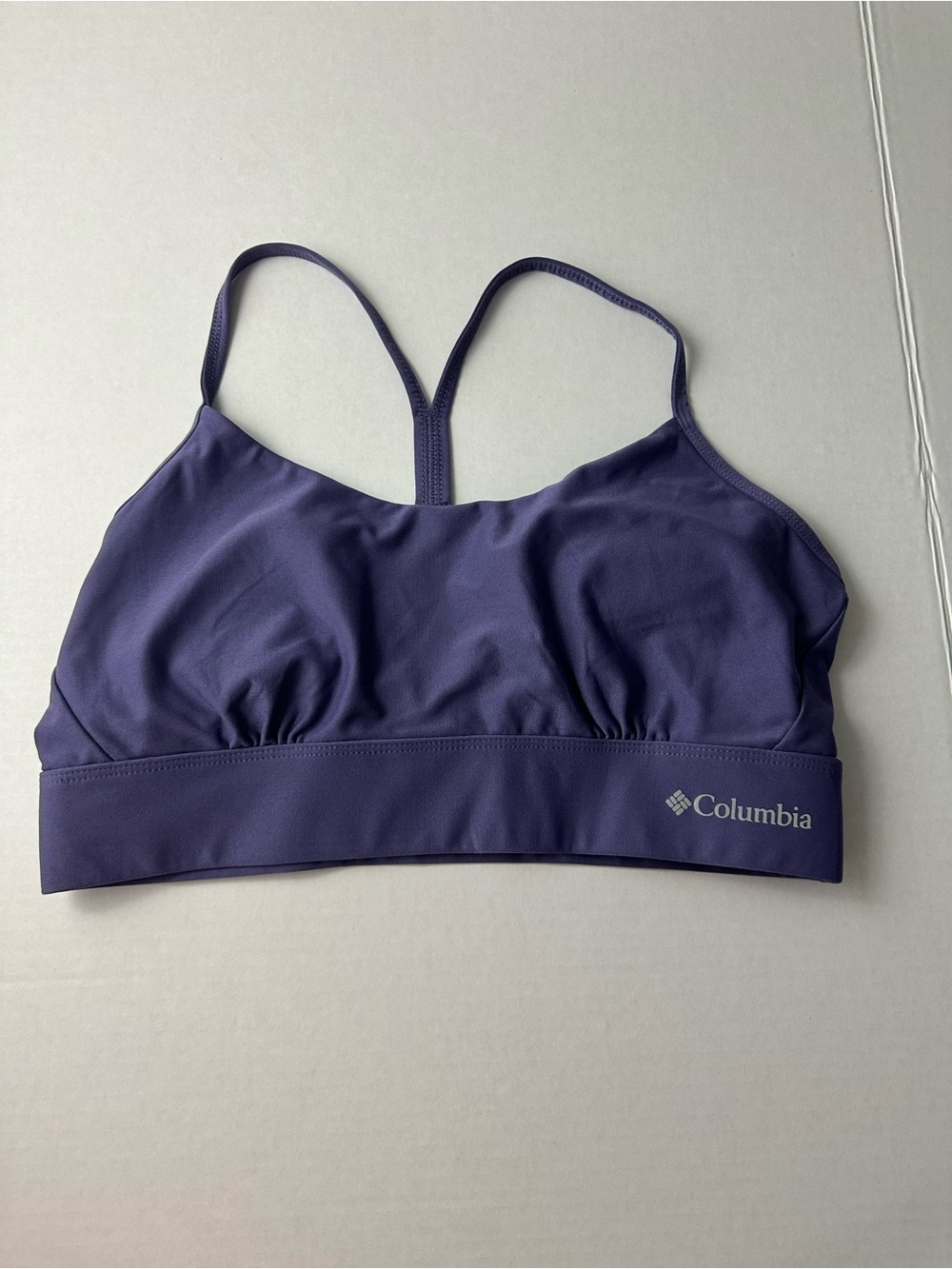 Columbia Purple Sports Bra Women's Size L